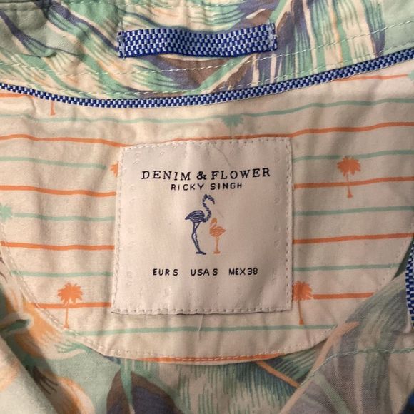 Denim & Flower Ricky Singh Button Up Top - Picture 3 of 4